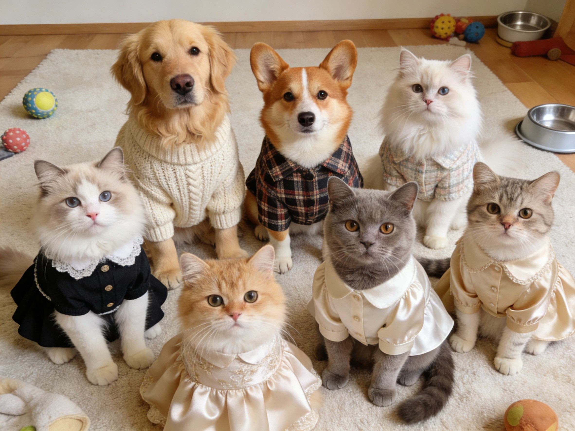 👗 四季宠物服饰